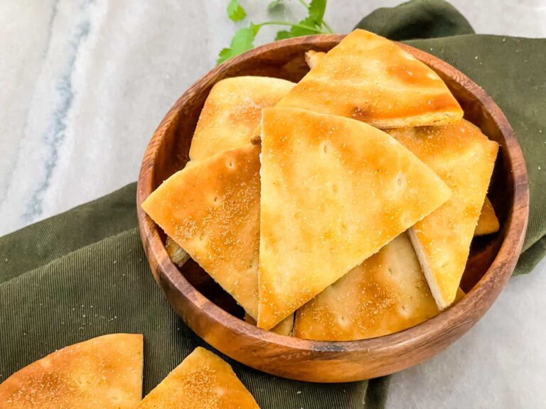 Air Fryer Pita Chips Recipe Three Olives Branch