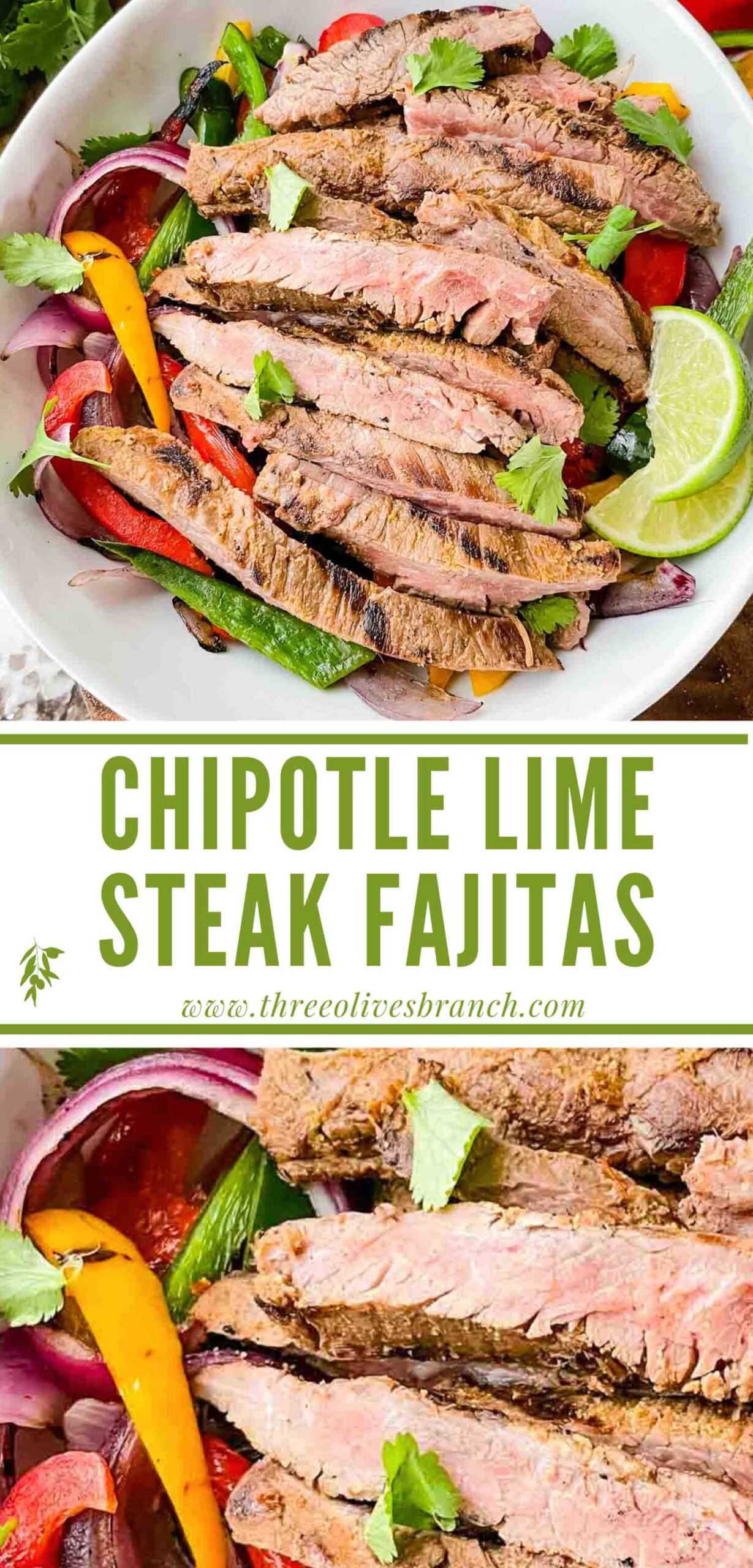 Chipotle Steak Fajitas Three Olives Branch