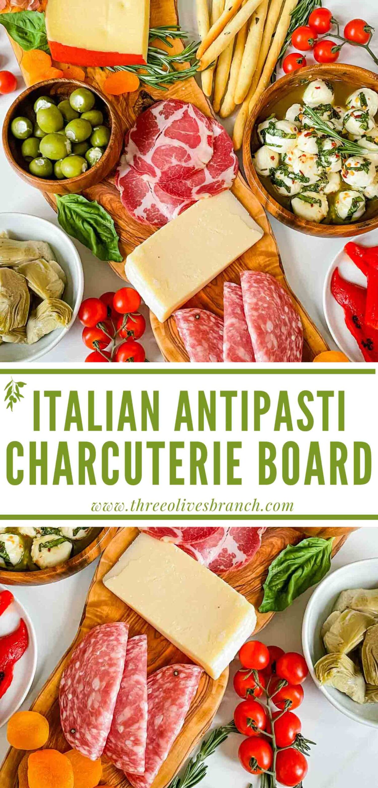 Antipasti Italian Charcuterie Board Three Olives Branch