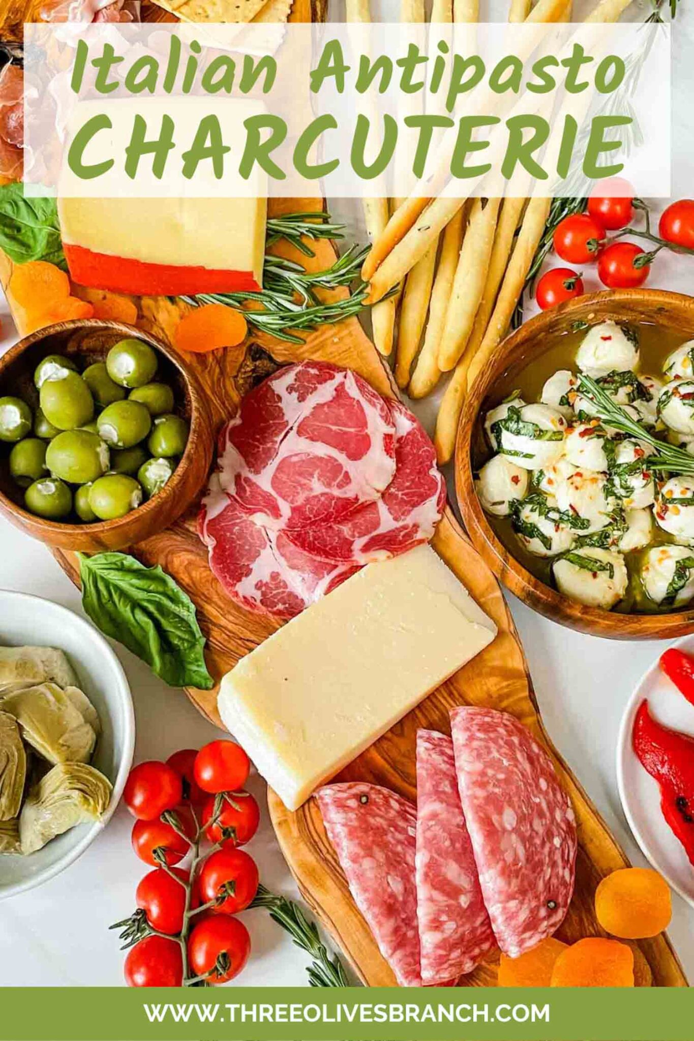 Antipasti Italian Charcuterie Board Three Olives Branch