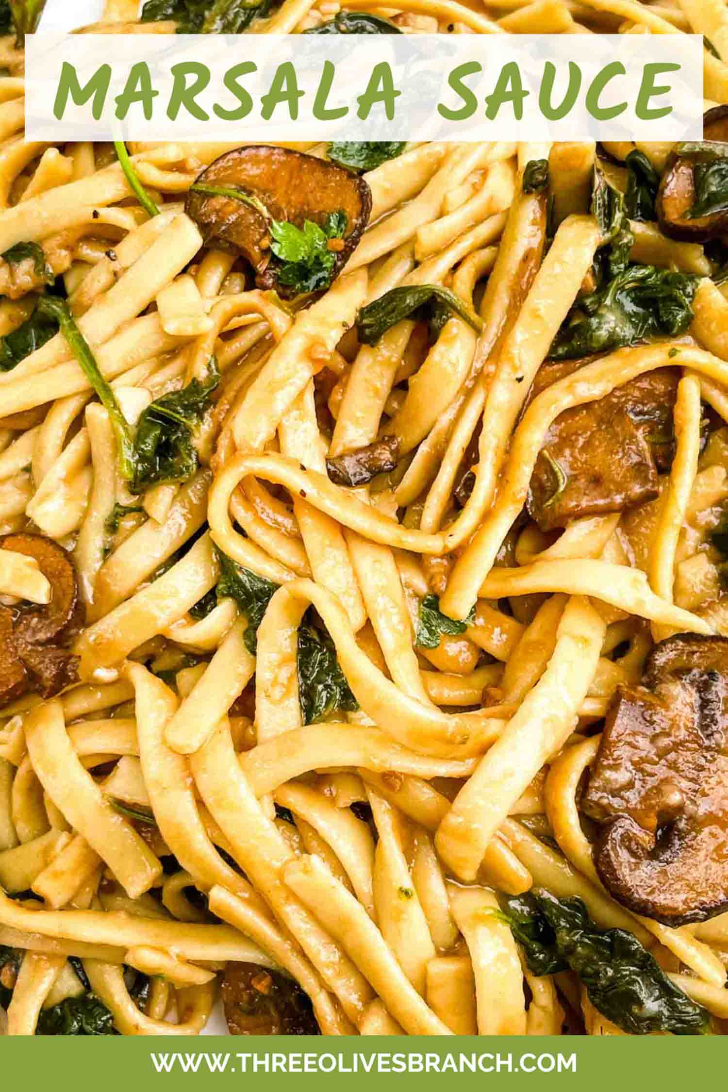 Easy Mushroom Marsala Wine Sauce Recipe Three Olives Branch