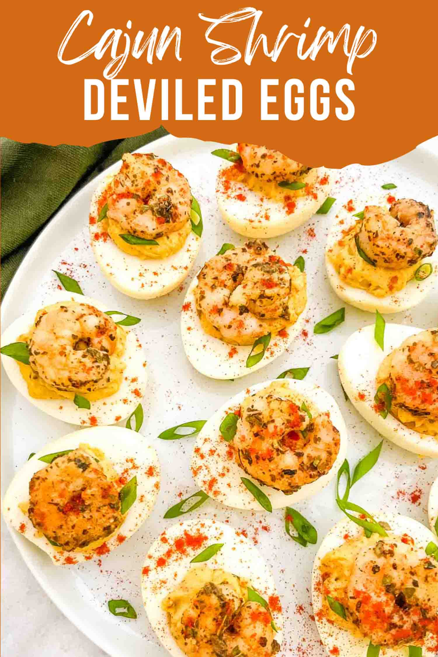Cajun Shrimp Deviled Eggs Three Olives Branch
