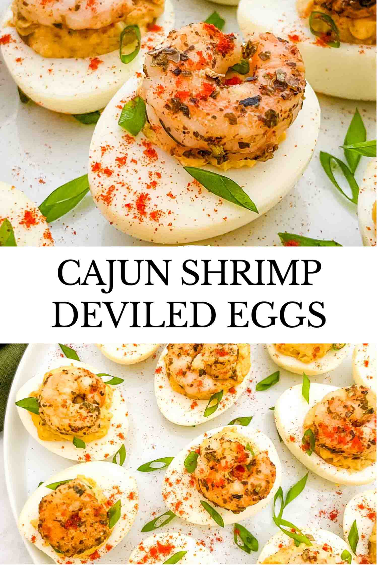 Cajun Shrimp Deviled Eggs Three Olives Branch