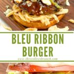 Long pin for Copycat Red Robin Bleu Ribbon Burger.