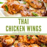 Long pin for Thai Chicken Wings recipe.