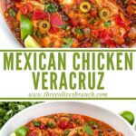 Long pin for Chicken Veracruz (Pollo a la Veracruzana).