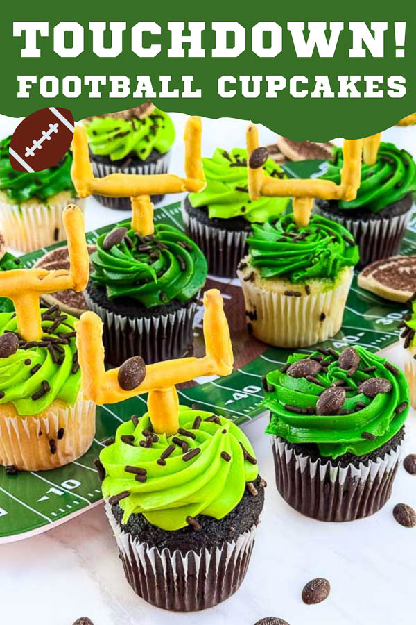 Pin 2 for Touchdown Cupcakes.